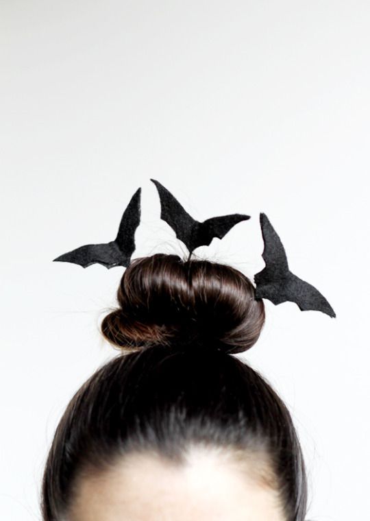Penteado com morcego